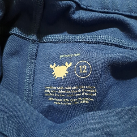 Primary girls size 12 royal blue pants - Picture 4 of 5